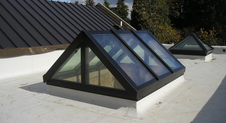Gable Ridge Glass Skylight