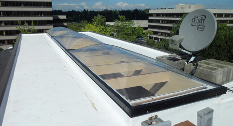 Fixed Structural Clear Double Dome Skylight